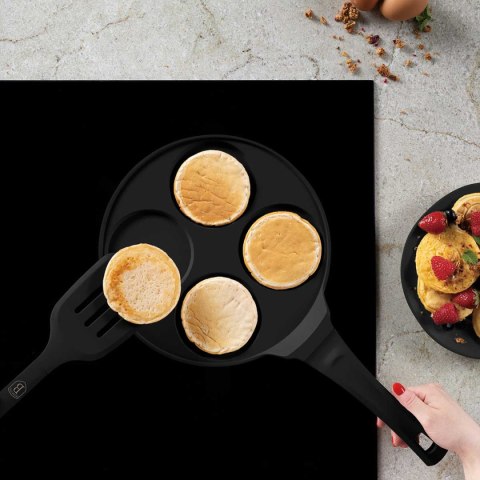 PATELNIA TYTANOWA 26cm DO PLACKÓW JAJEK BERLINGER HAUS BH-7795 BLACK ROSE Lumarko!