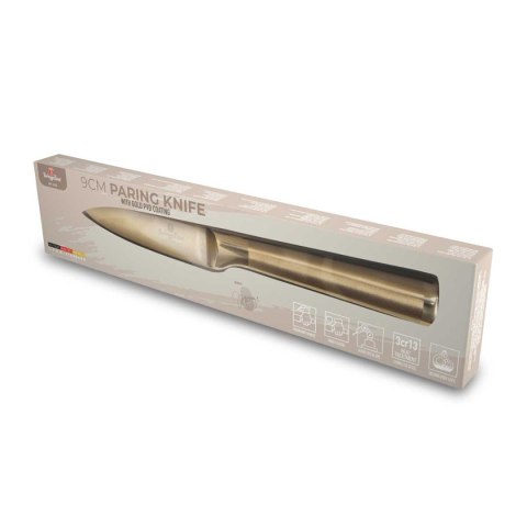 STALOWY NÓŻ DO OBIERANIA BERLINGER HAUS 9,5cm BH-2933 GOLD Lumarko!
