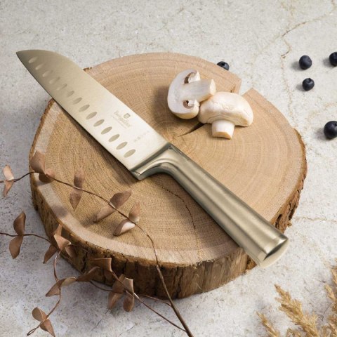 STALOWY NÓŻ SANTOKU BERLINGER HAUS 17,5cm BH-2829 GOLD Lumarko!