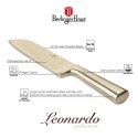 Stalowy Nóż Santoku Berlinger Haus 17,5cm Bh-2829 Gold Lumarko!