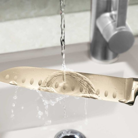 STALOWY NÓŻ SANTOKU BERLINGER HAUS 17,5cm BH-2829 GOLD Lumarko!