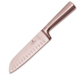 Stalowy Nóż Santoku Berlinger Haus 17,5cm Bh-2935 Rose Gold Lumarko!