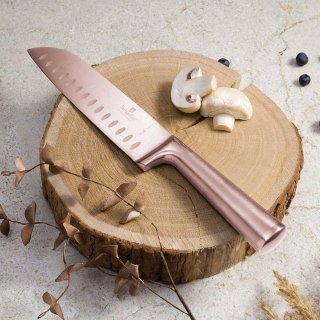 STALOWY NÓŻ SANTOKU BERLINGER HAUS 17,5cm BH-2935 ROSE GOLD Lumarko!