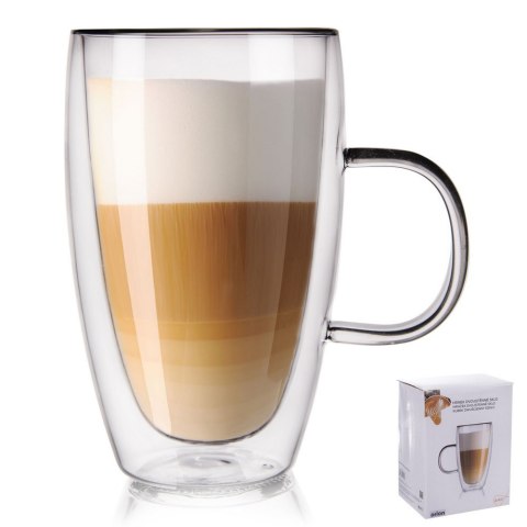 Szklanka Termiczna 430ml Z Podwójną Scianką Do Latte Lumarko!