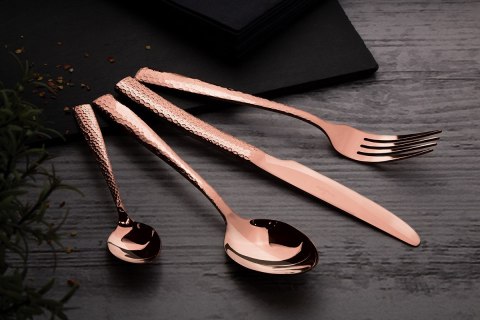 Sztućce 24 Elem. Berlinger Haus Bh-2617 Rose Gold Lumarko!