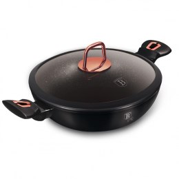 WOK GRANITOWY 30cm BERLINGER HAUS BH-7112 BLACK ROSE Lumarko!