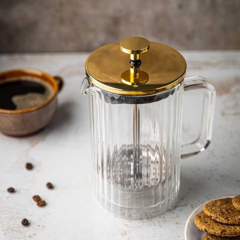 ZAPARZACZ TŁOKOWY DO KAWY/HERBATY TERMICZNY 1000ml KLAUSBERG KB-7761 Lumarko!