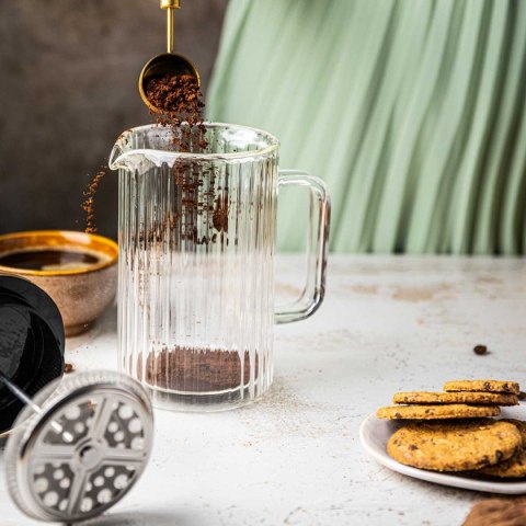 ZAPARZACZ TŁOKOWY DO KAWY/HERBATY TERMICZNY 600ml KLAUSBERG KB-7760 Lumarko!