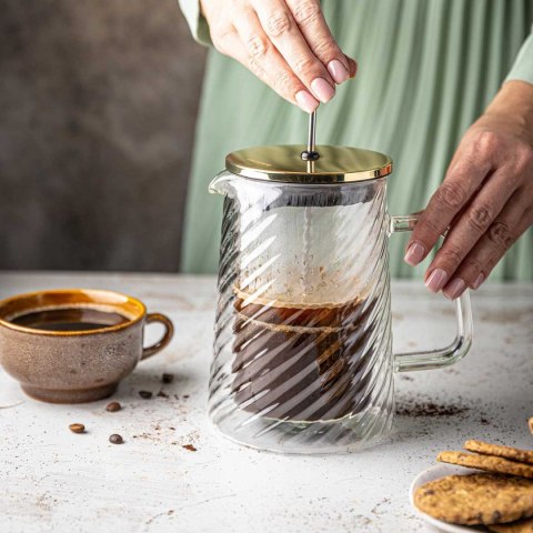 ZAPARZACZ TŁOKOWY DO KAWY/HERBATY TERMICZNY 600ml KLAUSBERG KB-7766 Lumarko!