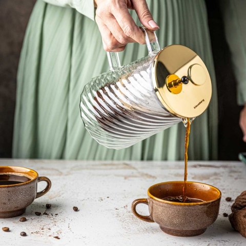 ZAPARZACZ TŁOKOWY DO KAWY/HERBATY TERMICZNY 600ml KLAUSBERG KB-7766 Lumarko!