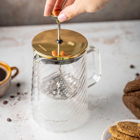 ZAPARZACZ TŁOKOWY DO KAWY/HERBATY TERMICZNY 600ml KLAUSBERG KB-7766 Lumarko!