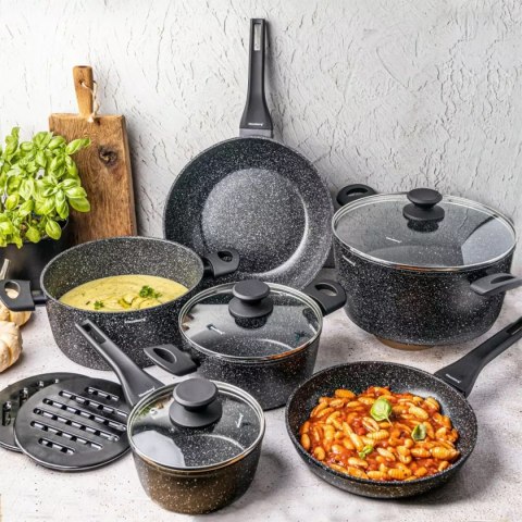 Zestaw 12 Elem. Garnków Marmurkowych Klausberg Kb-7659 Lumarko!