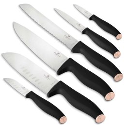 ZESTAW 6 NOŻY BERLINGER HAUS BH-2949 BLACK ROSE Lumarko!