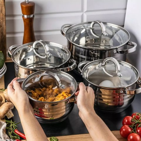 ZESTAW GARNKÓW 8 ELEMENTÓW KLAUSBERG KB-7694 Lumarko!