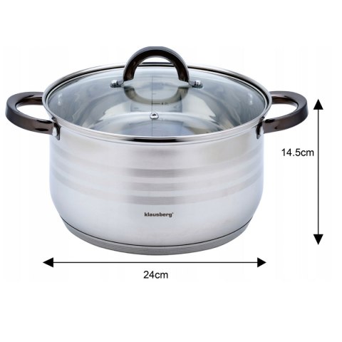 ZESTAW GARNKÓW 8 ELEMENTÓW KLAUSBERG KB-7701 Lumarko!