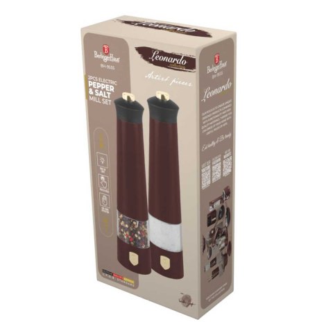 ZESTAW MŁYNKÓW ELEKTRYCZNYCH BERLINGER HAUS BH-9555 LEONARDO Lumarko!