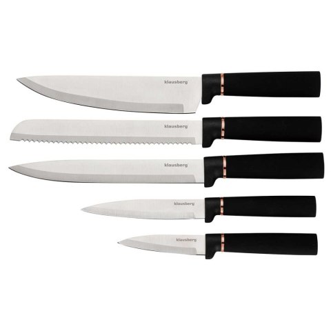 ZESTAW NOŻY I DESEK KUCHENNYCH W STOJAKU KLAUSBERG KB-7834 Lumarko!