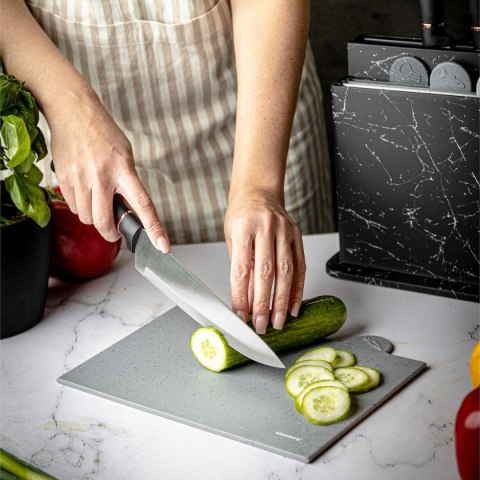 ZESTAW NOŻY I DESEK KUCHENNYCH W STOJAKU KLAUSBERG KB-7834 Lumarko!