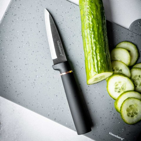 ZESTAW NOŻY I DESEK KUCHENNYCH W STOJAKU KLAUSBERG KB-7834 Lumarko!