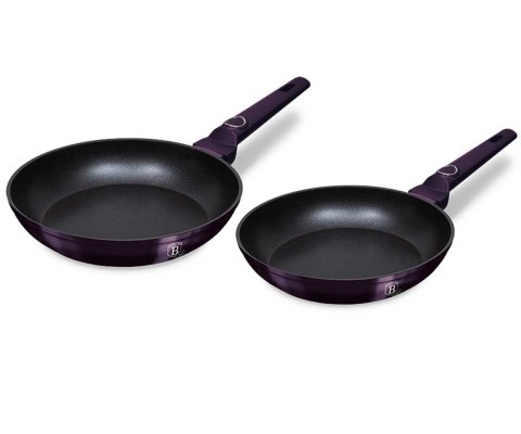 ZESTAW PATELNI BERLINGER HAUS 22/26cm BH-6789 PURPLE Lumarko!