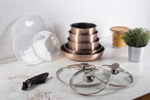 Zestaw garnków granitowych Click&Cook Berlinger Haus BH-1591 Lumarko!