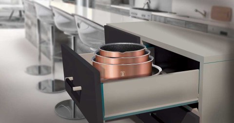 Zestaw garnków granitowych Click&Cook Berlinger Haus BH-1591 Lumarko!