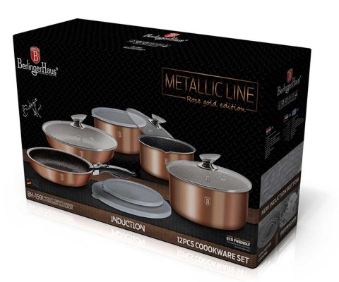 Zestaw garnków granitowych Click&Cook Berlinger Haus BH-1591 Lumarko!