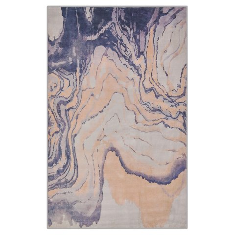 Dywan 140 x 200 cm beżowo-niebieski GEBZE Lumarko!