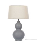 Lampa stołowa YENISEI Ceramika Szary Lumarko!