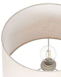 Lampa stołowa YENISEI Ceramika Szary Lumarko!