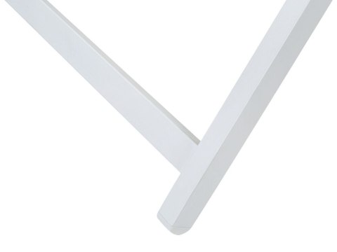 Leżak ogrodowy beżowo-biały LOCRI II