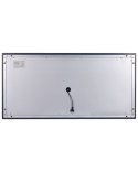 Lustro łazienkowe LED BENOUVILLE 120 cm 60 cm Srebrny Lumarko!