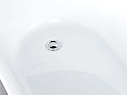 Wanna wolnostojąca 170 x 78 cm czarna SOLARTE