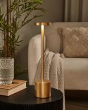 Bezprzewodowa lampa stołowa LED LIZANDRO Ze ściemniaczem Metal Złoty