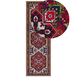 Dywan 80 x 240 cm czerwony COLACHEL Lumarko!