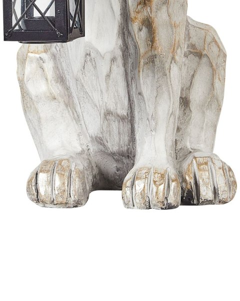 Figurka ogrodowa Królik GERLAND Ceramika Złamana biel