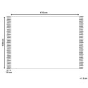 Koc RESHA 130 x 170 cm Kolorowy Lumarko!