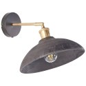 Lampa ścienna YERALA Regulowana Drewno mango Czarny Lumarko!