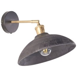 Lampa ścienna YERALA Regulowana Drewno mango Czarny Lumarko!