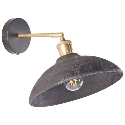 Lampa ścienna YERALA Regulowana Drewno mango Czarny Lumarko!