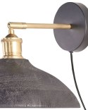 Lampa ścienna YERALA Regulowana Drewno mango Czarny Lumarko!