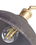 Lampa ścienna YERALA Regulowana Drewno mango Czarny Lumarko!