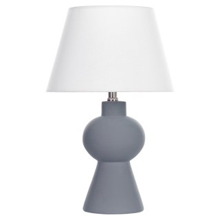 Lampa stołowa FABILOS Ceramika Szary