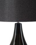 Lampa stołowa SANTEE Porcelana Czarny Lumarko!