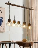 Lampa wisząca VARADA Drewno Brązowy Lumarko!