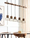 Lampa wisząca VARADA Drewno Brązowy Lumarko!
