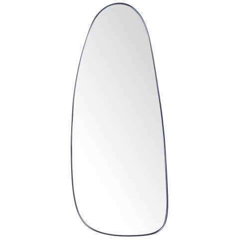 Lustro ścienne CERGY 39 cm 95 cm Metal Czarny