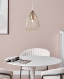 Lampa wisząca CONCA Metal Złoty Lumarko!