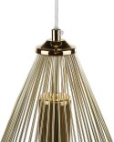 Lampa wisząca CONCA Metal Złoty Lumarko!