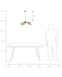 Lampa wisząca KOSHI Metal Czarny Lumarko!